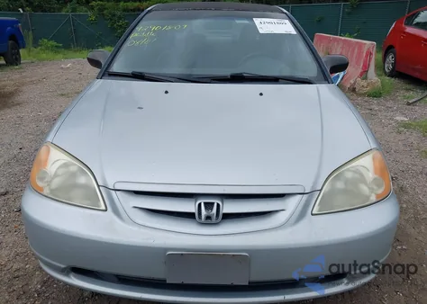 2002 Honda Civic Lx from USA, damaged, VIN 1HGEM21562L099412